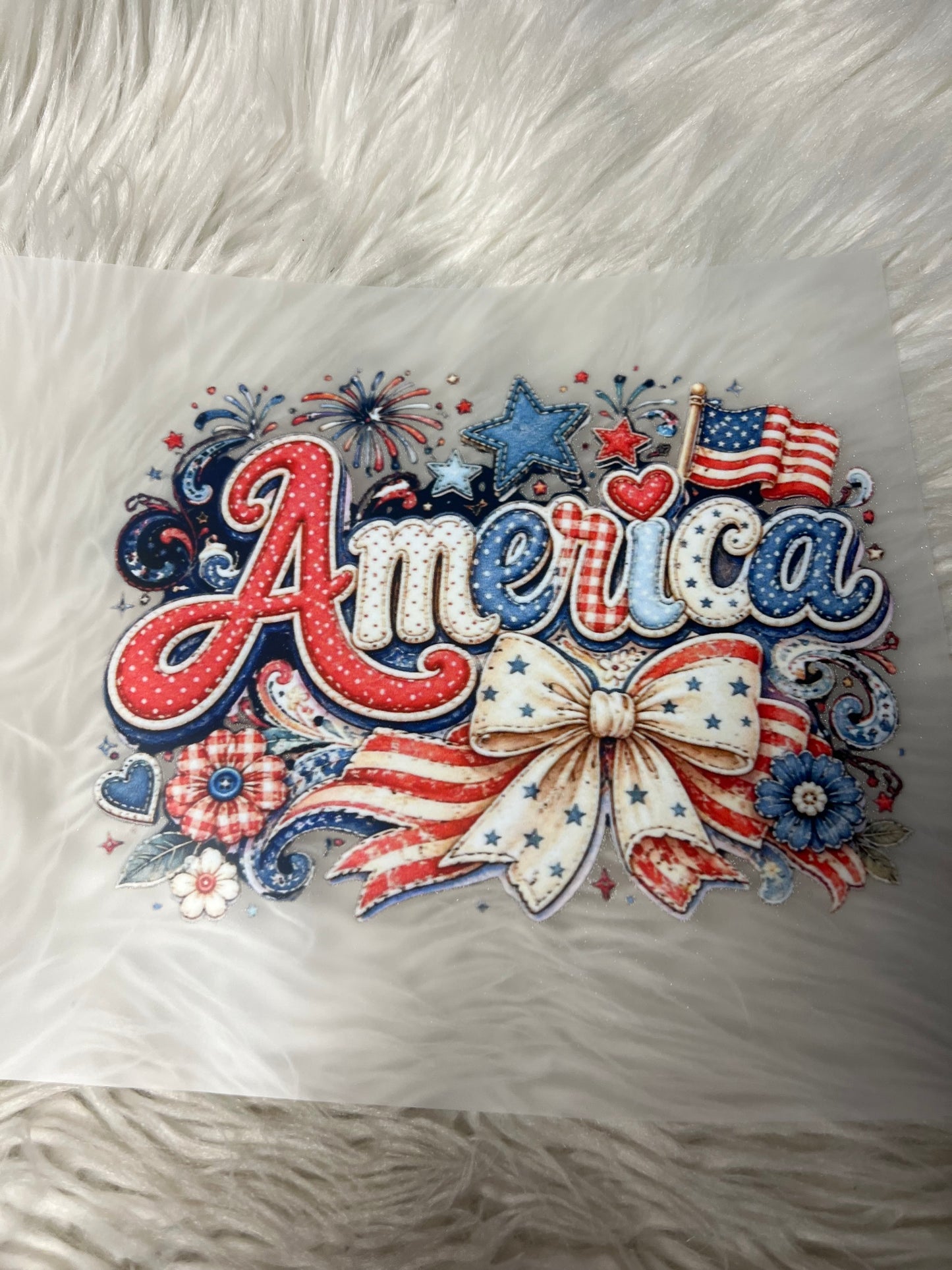 New DTF USA patriotic