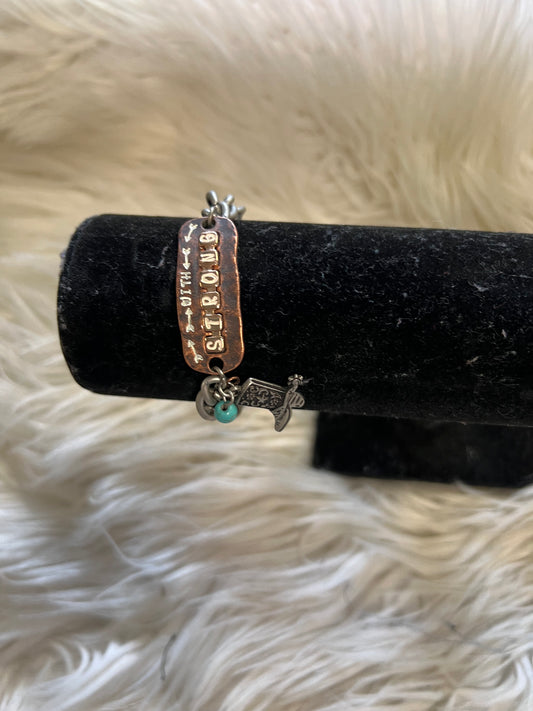Brand new bracelet strong country boots