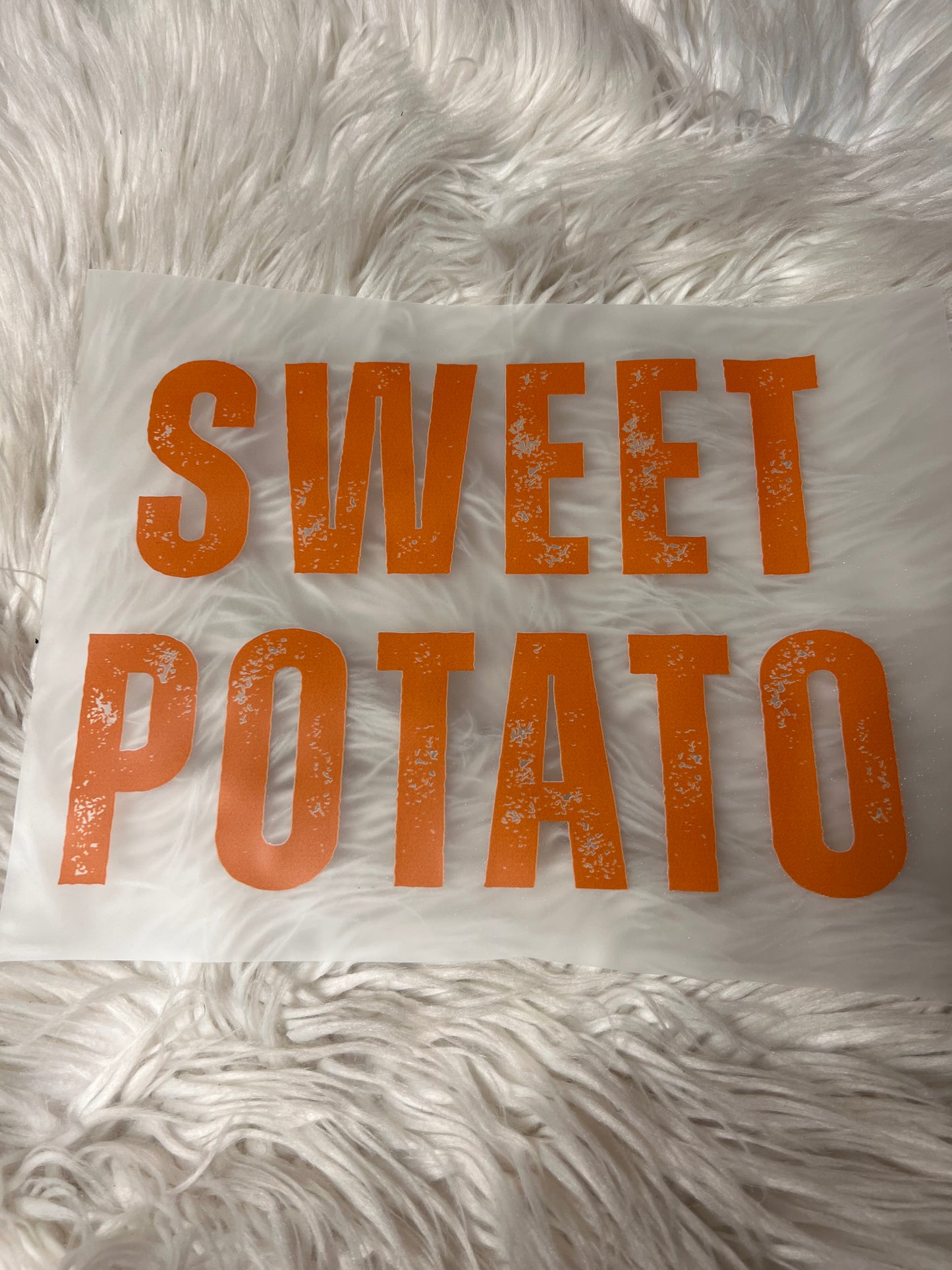 New DTF sweet potato ￼