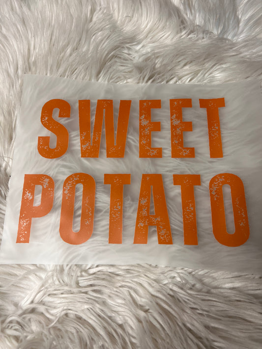 New DTF sweet potato ￼