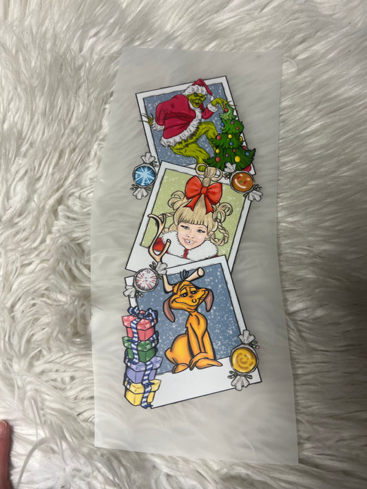 New DTF Christmas sleeve design