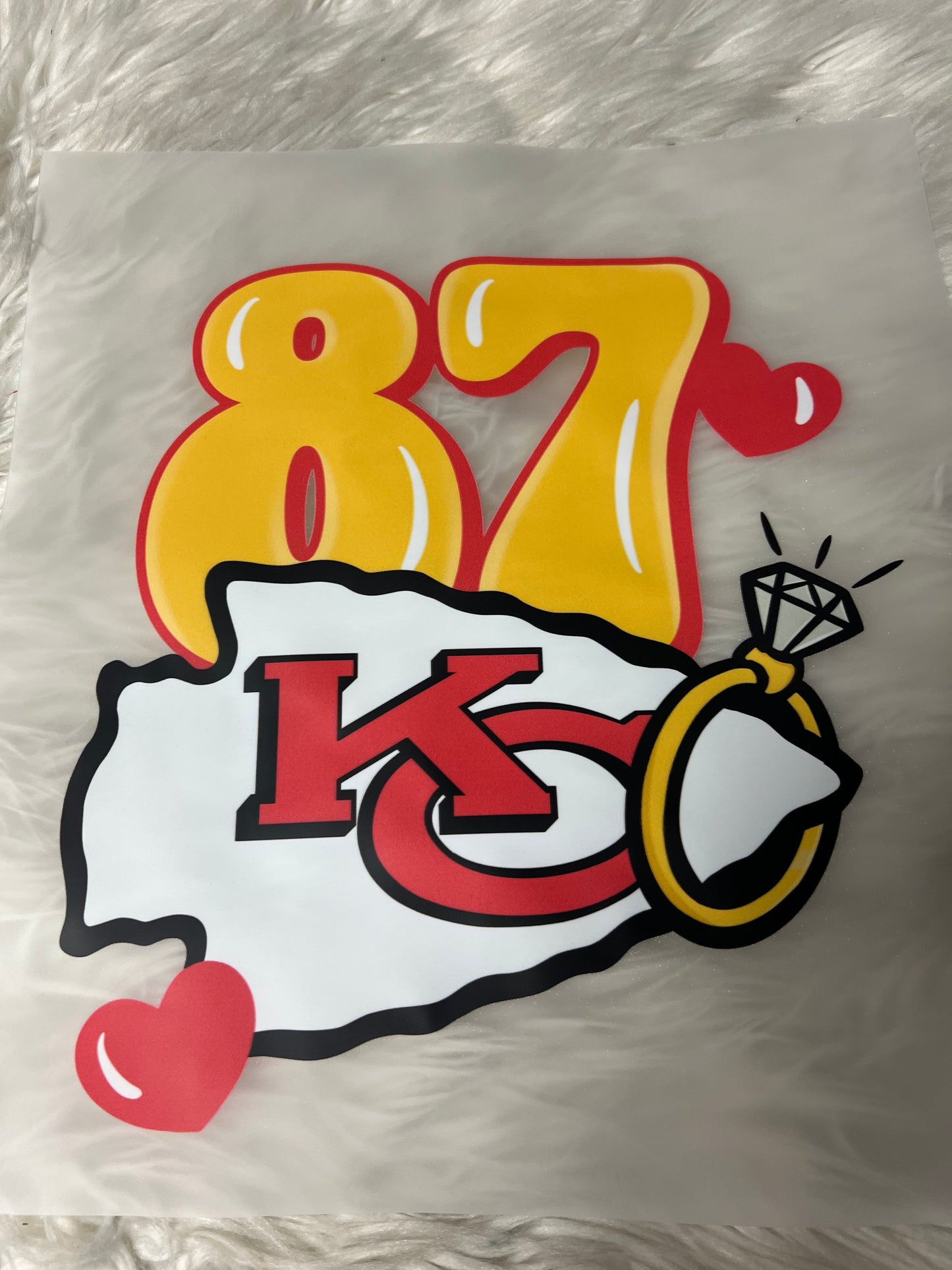 New DTF 87 football ring