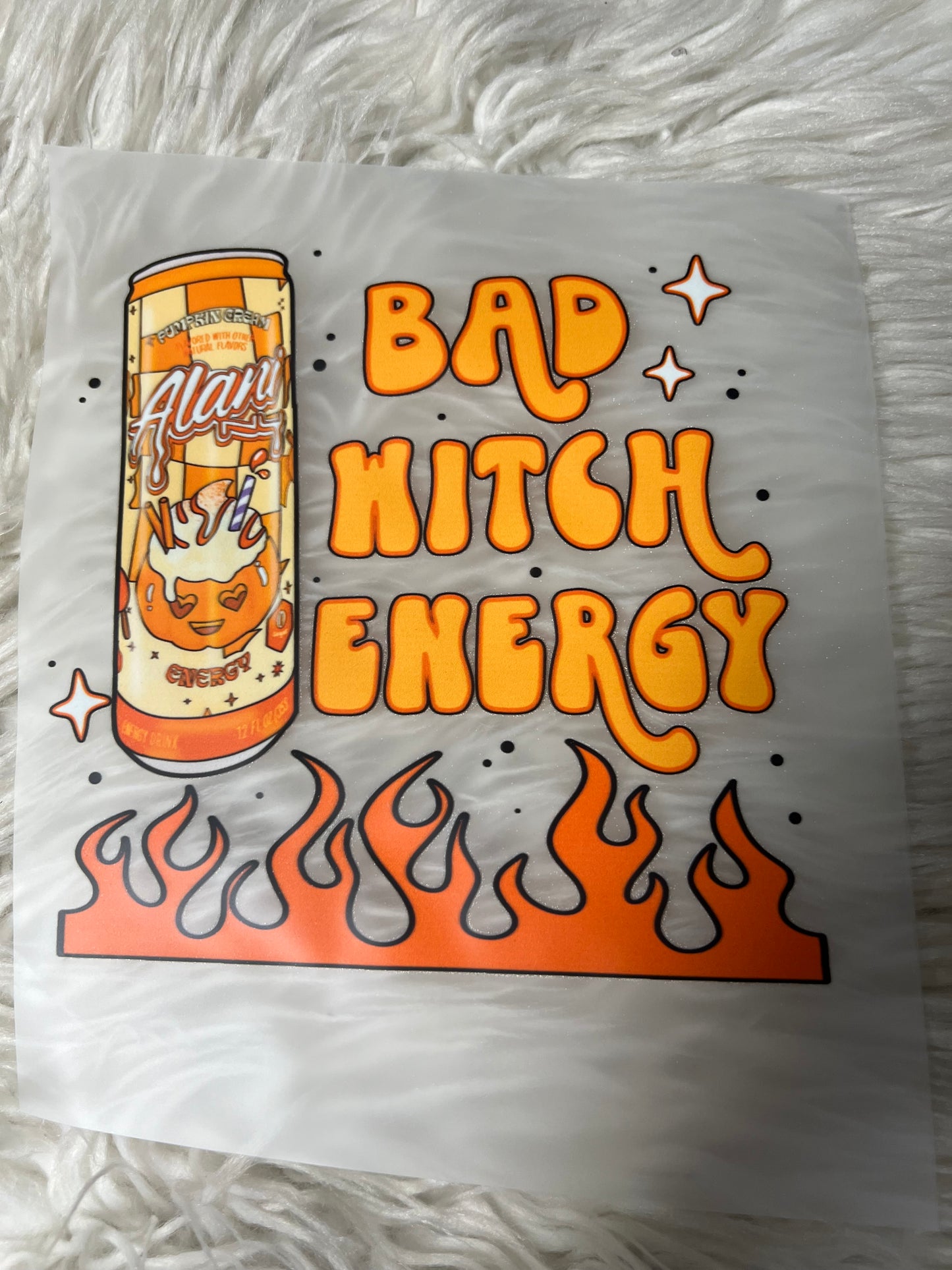 New DTF bad witch  energy ￼ pumpkin