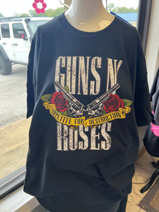 unisex top rock and roll