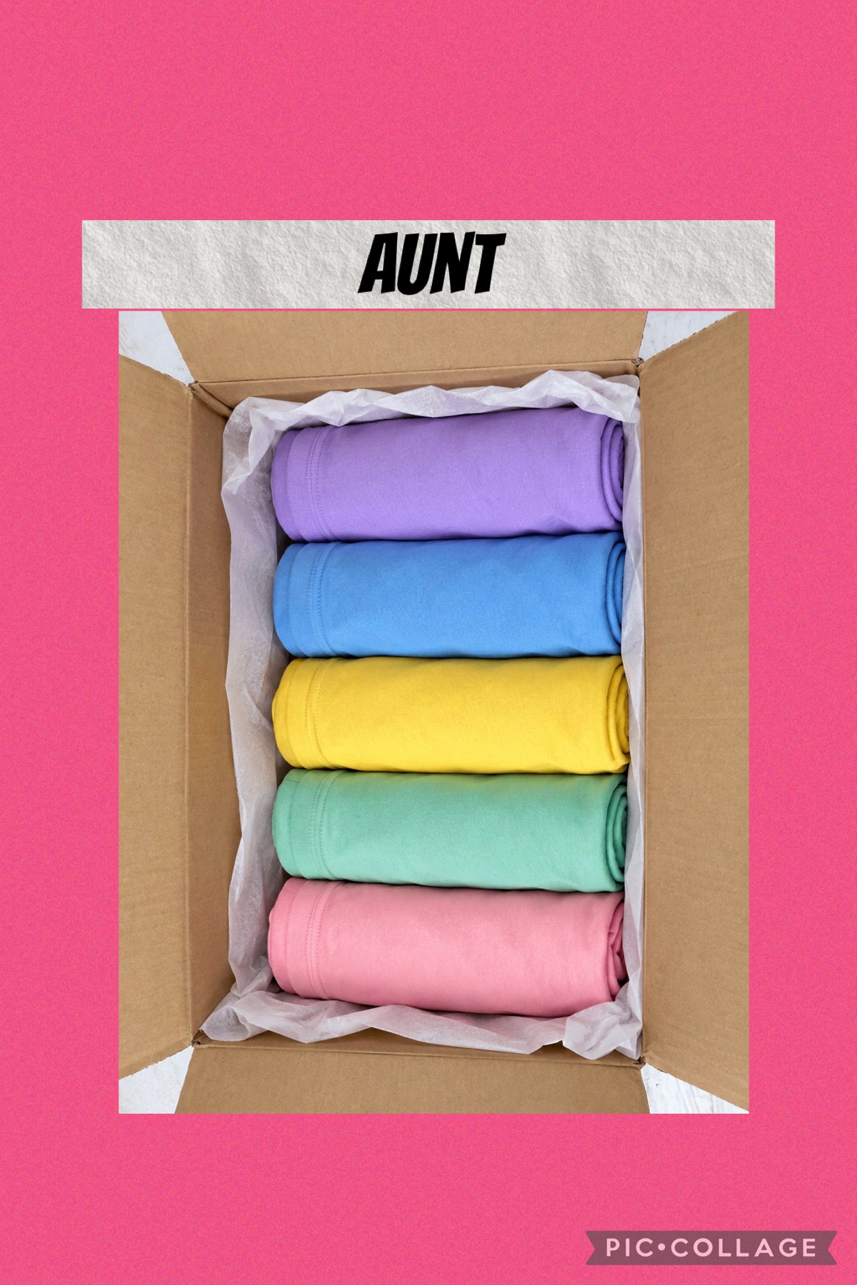 Mystery five T-shirts bundle aunt