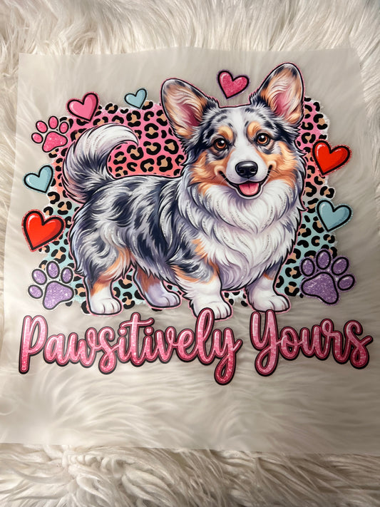 New DTF corgi valentine’s Day ￼
