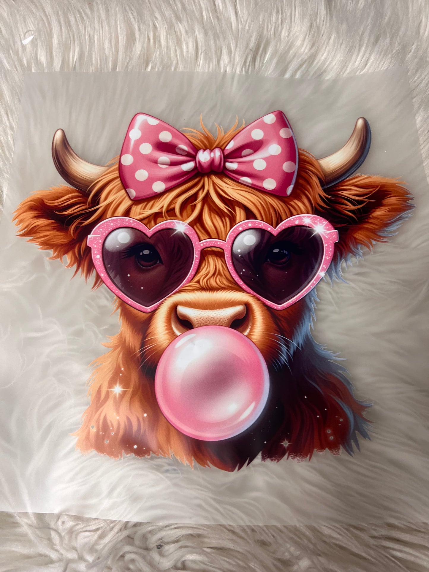 New DTF  cow