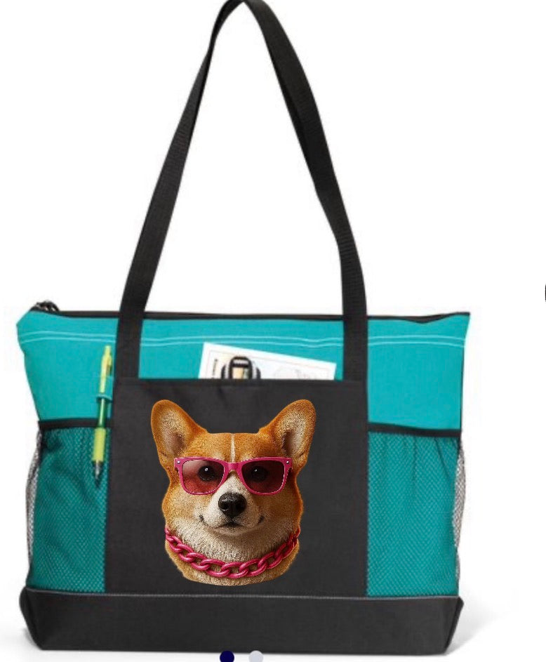 New tote bag corgi
