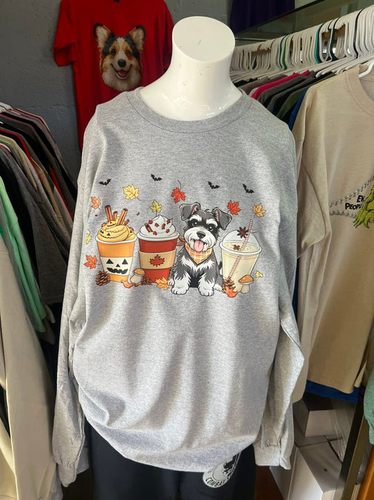 New unisex top fall schnauzer