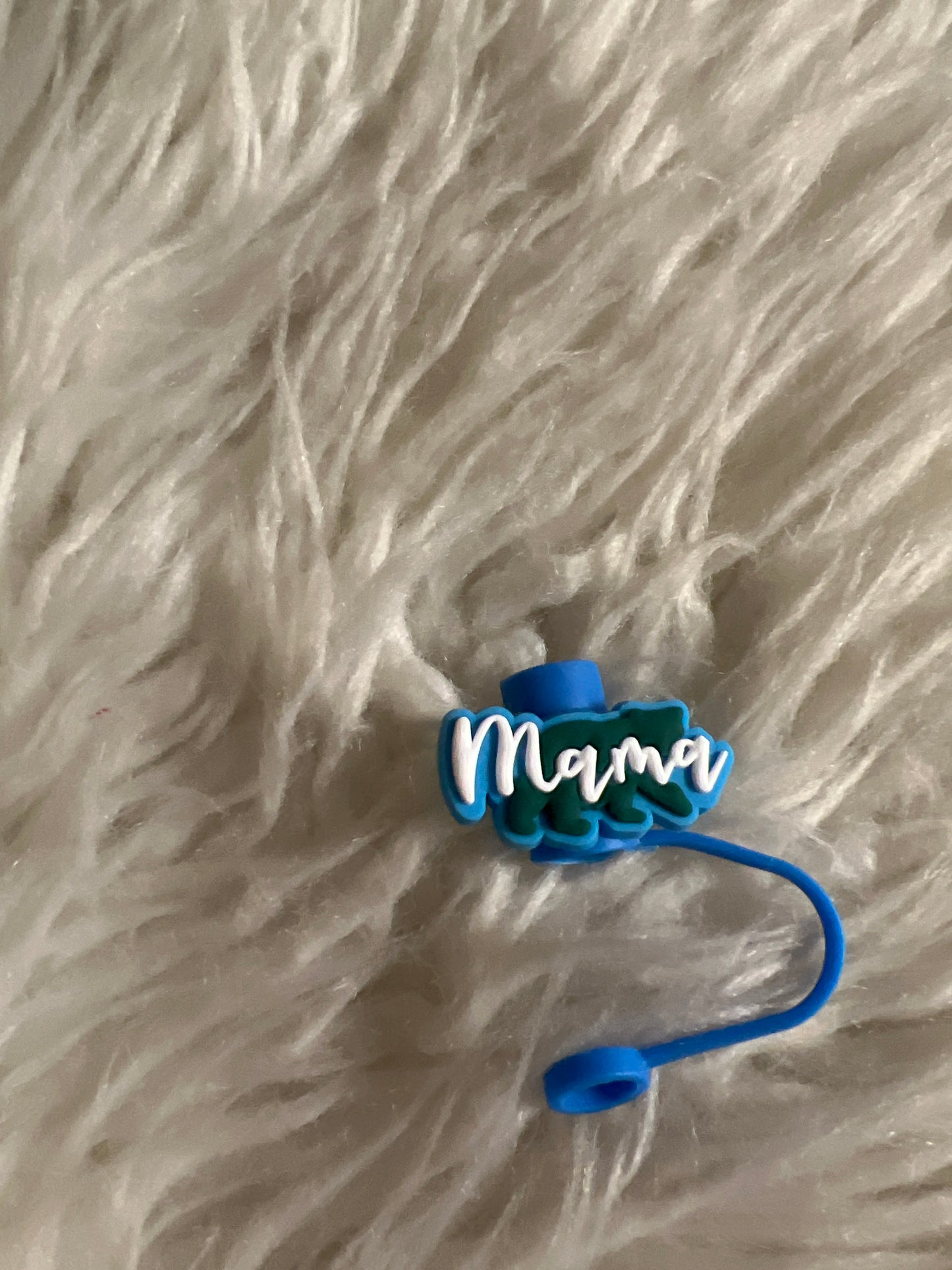 Straw topper mom