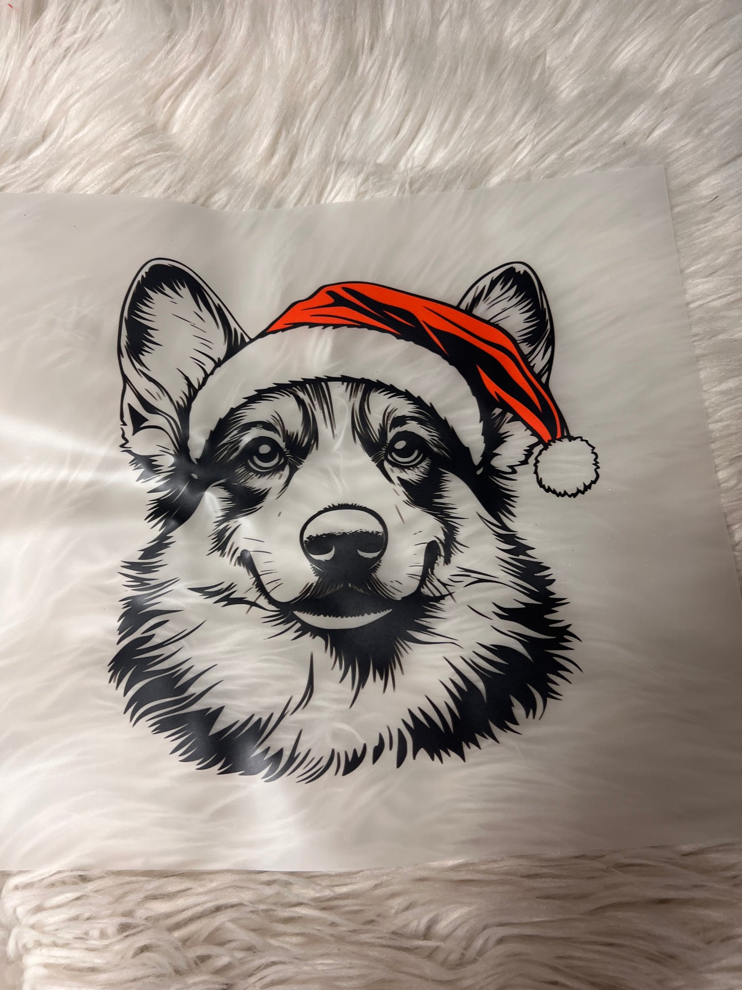 New DTF corgi