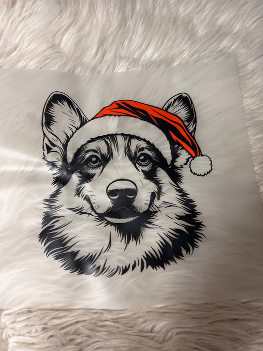 New DTF corgi