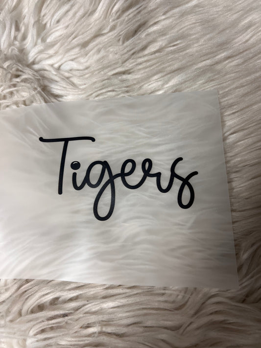 New DTF tigers