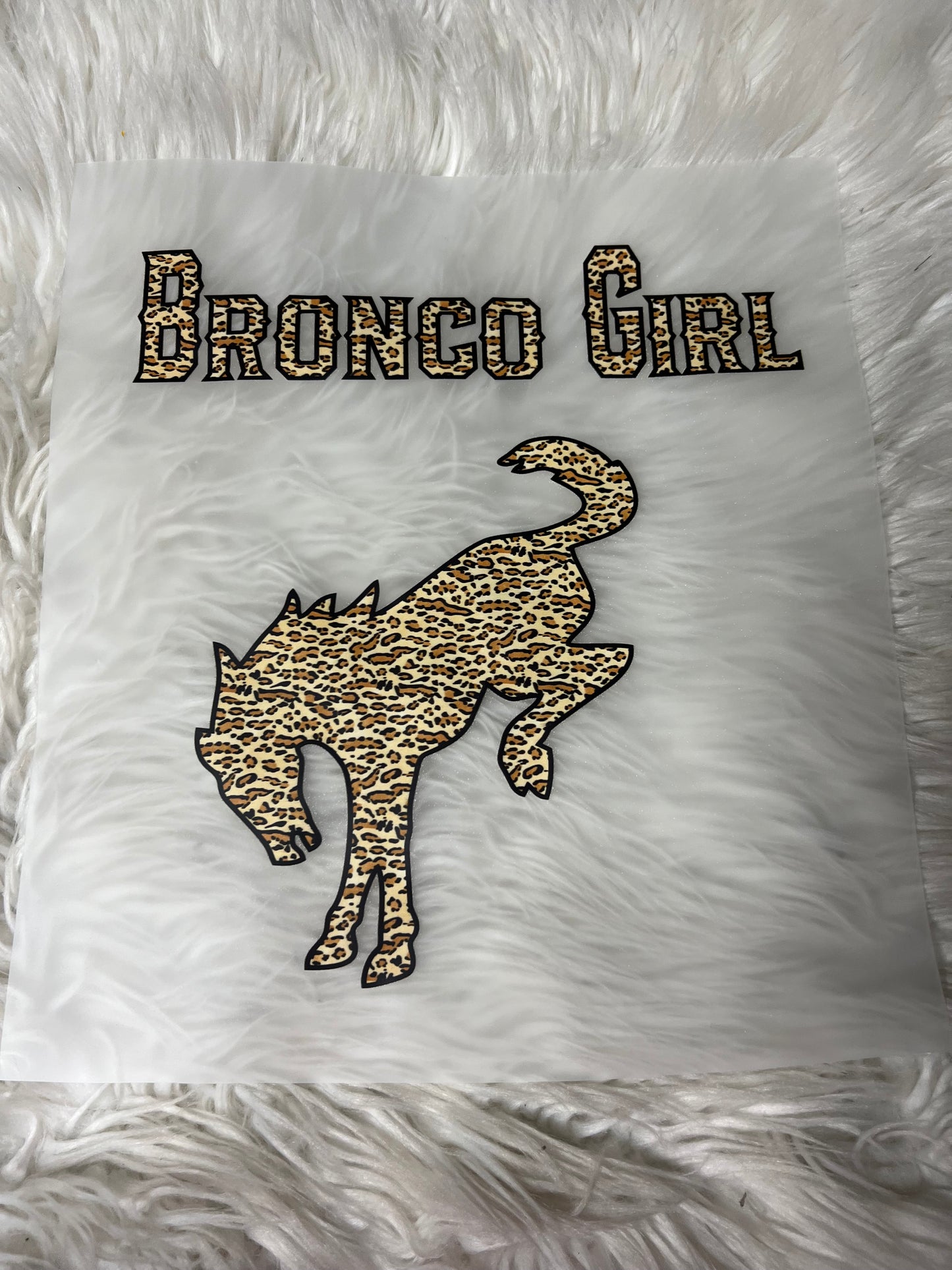 New DTF 4 x 4 leopard print