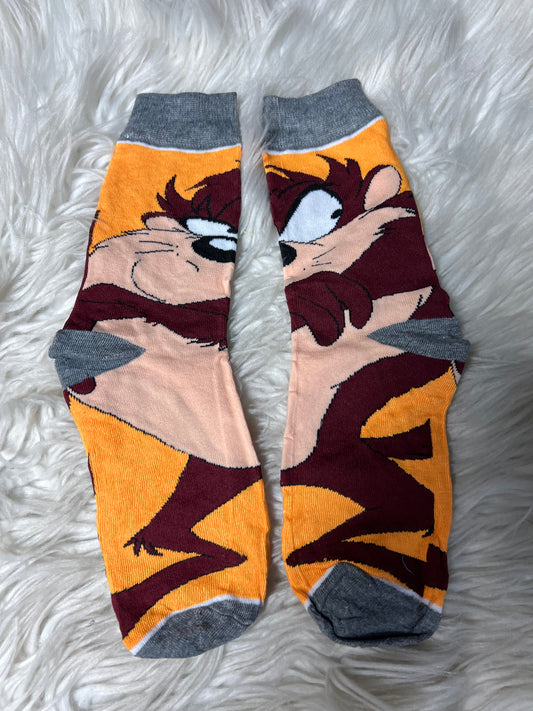 New adult one size graphic socks