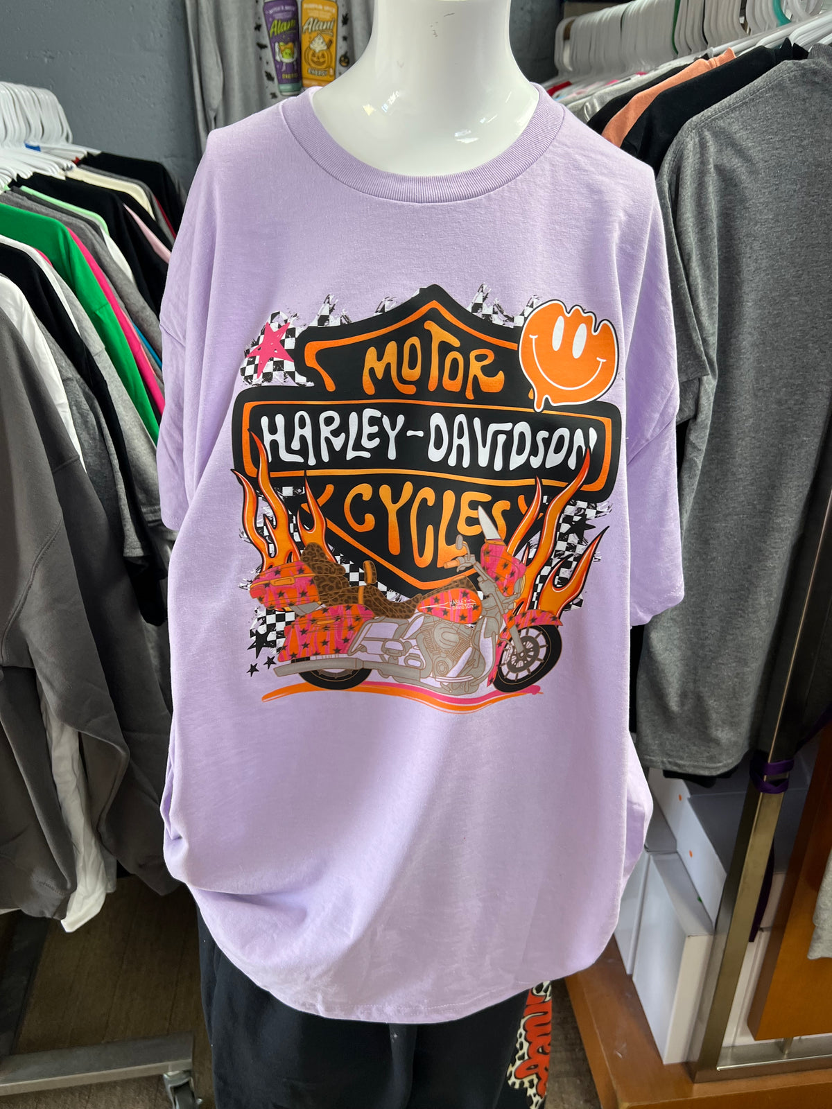 New unisex light purple bike