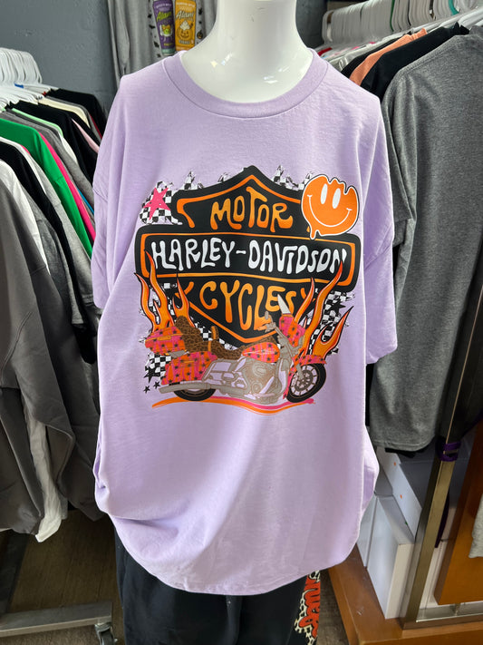 New unisex light purple bike