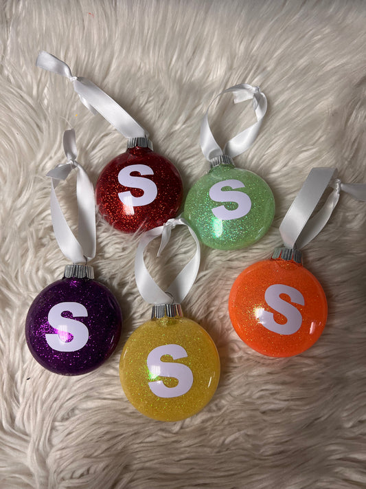 New Christmas plastic ornament