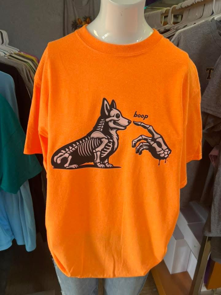 New unisex skeleton corgi