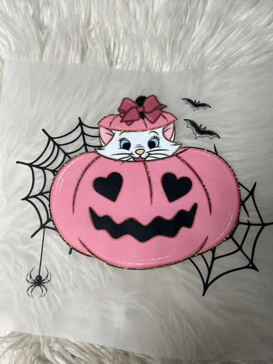 New DTF  Halloween cat