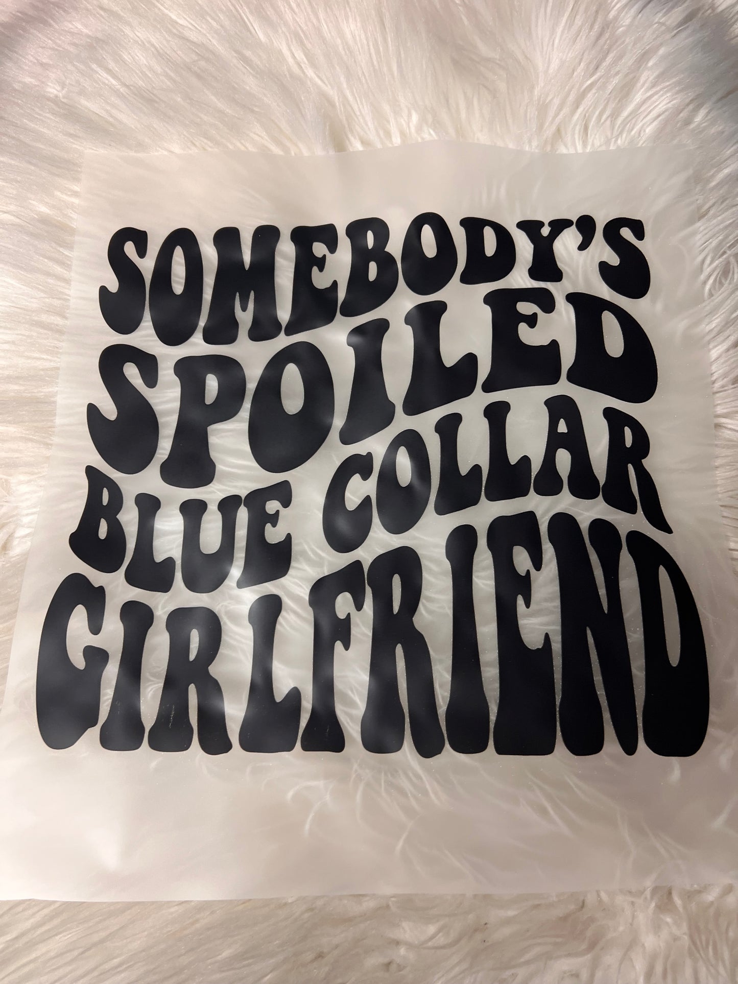 New DTF blue collar girlfriend