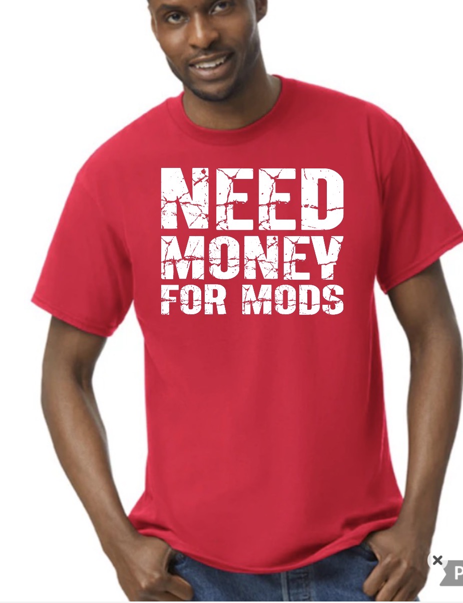 unisex top need money for mods