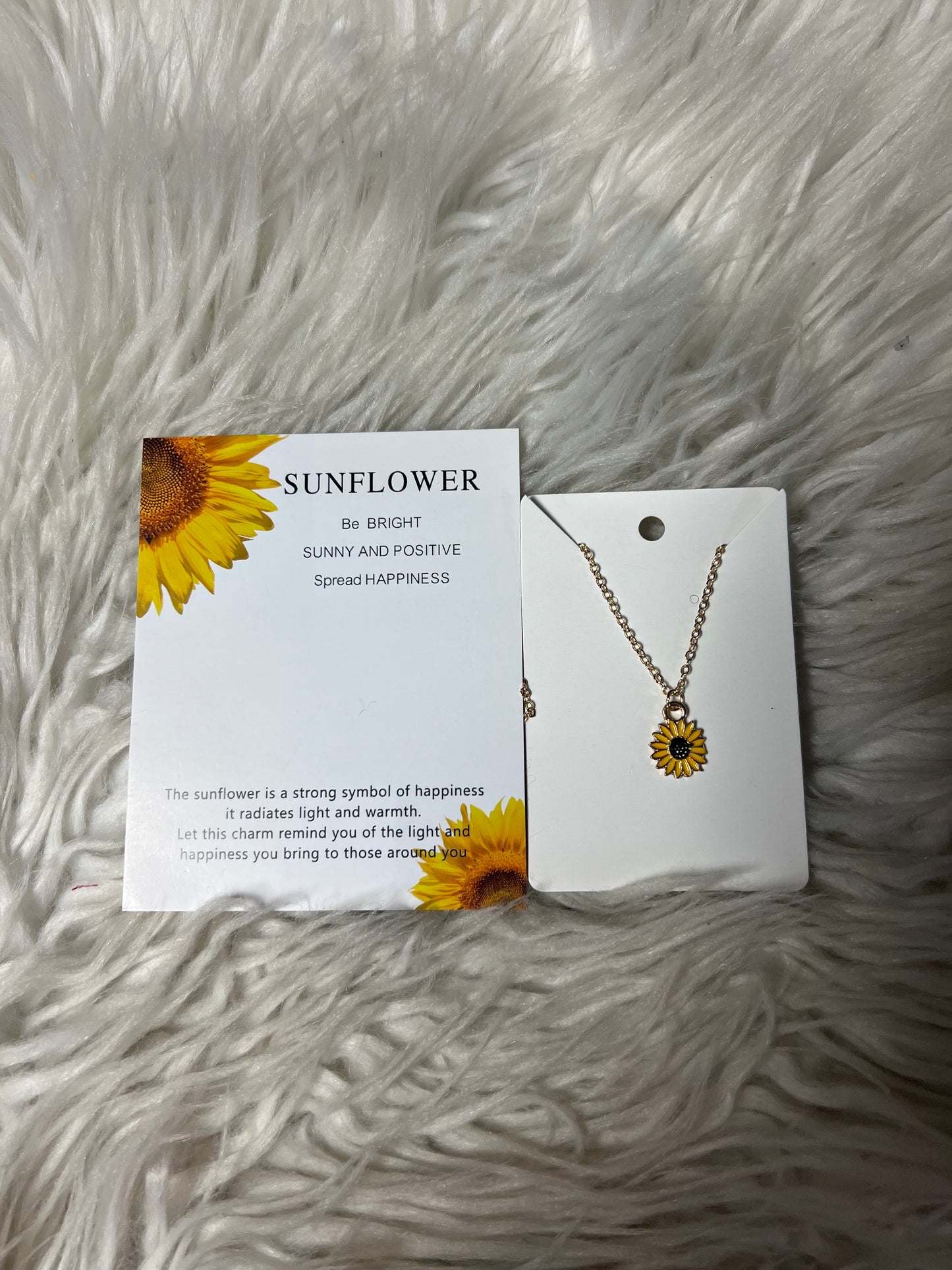 New  necklace ￼ sunflower