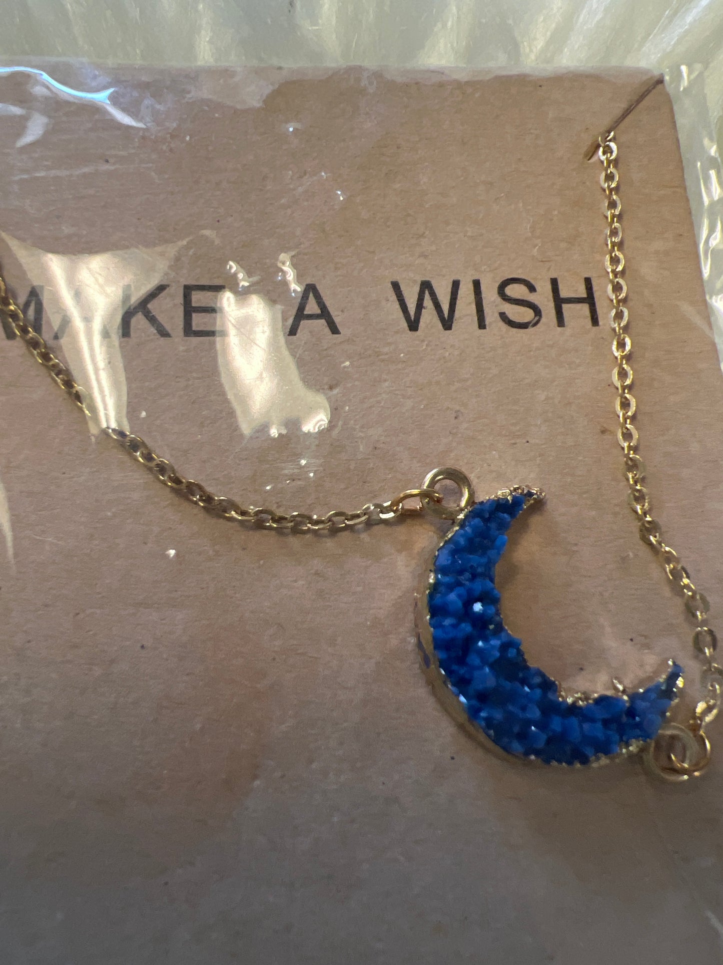 New  necklace  make a wish