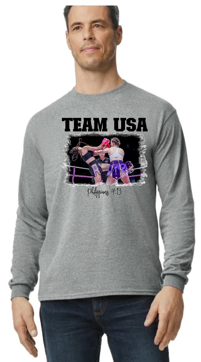 Aryanna Kimball unisex Gilden adult long sleeve T-shirts