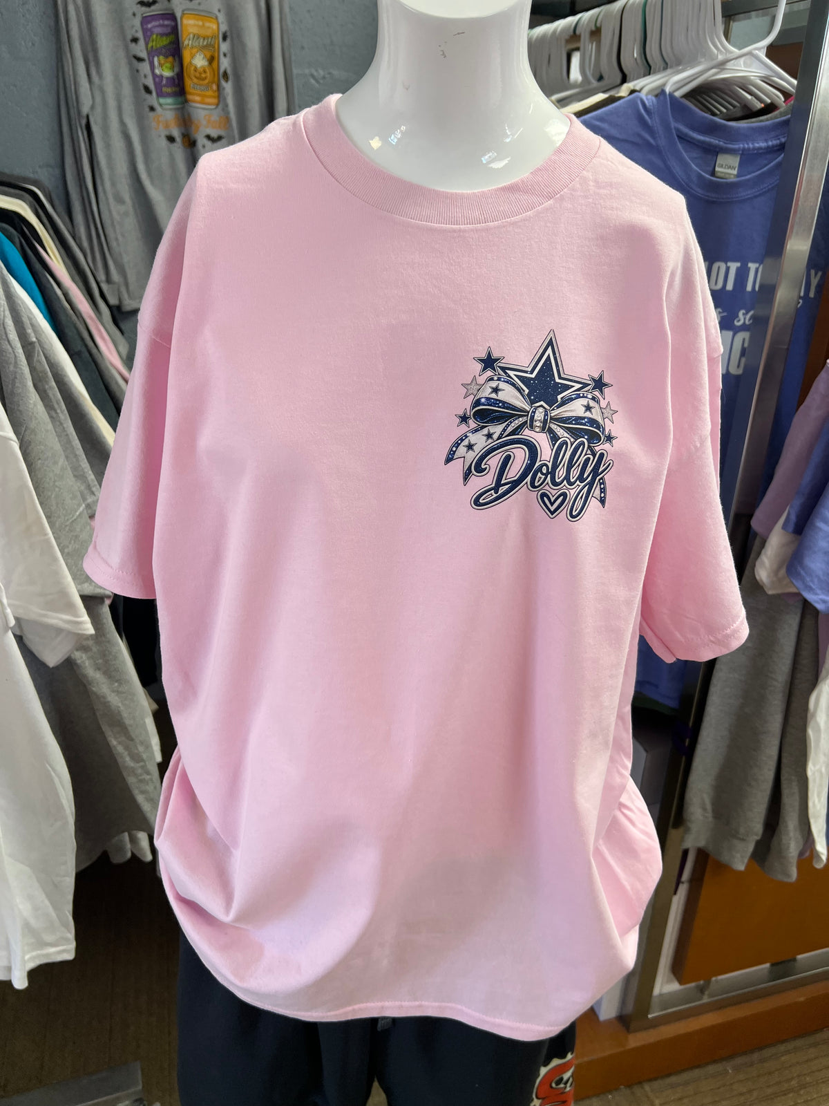 light pink unisex top football