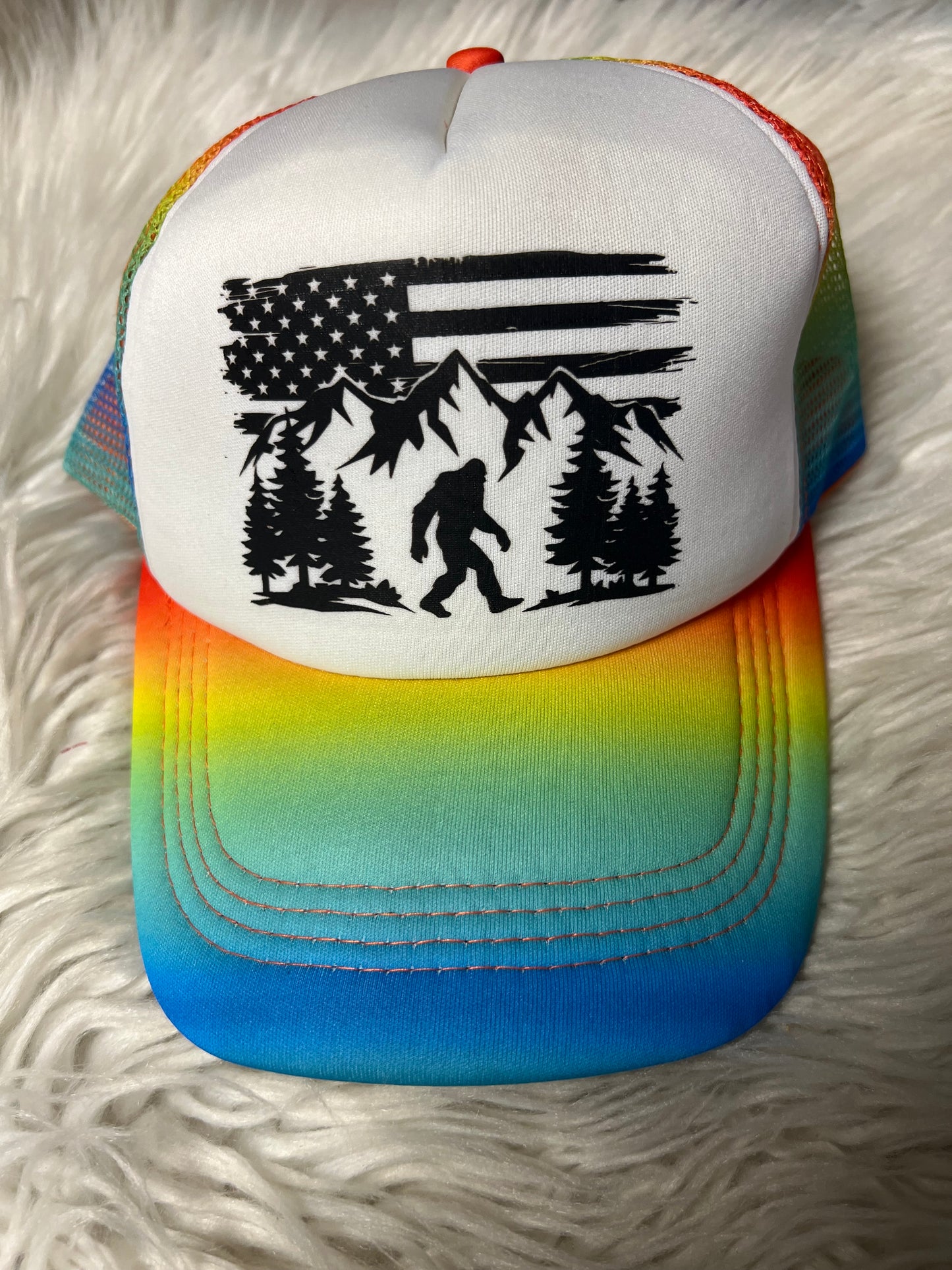 New hat tie-dye Sasquatch ￼