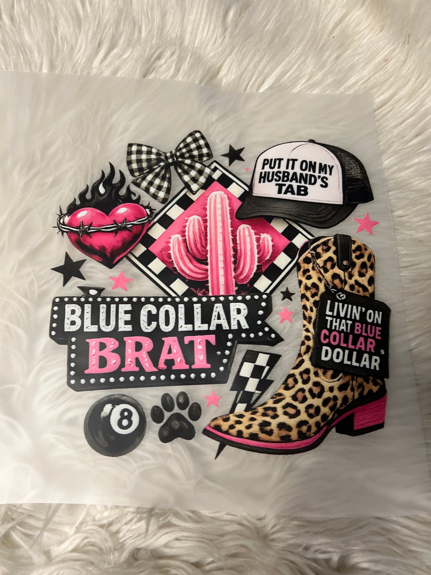 New DTF blue collar brat