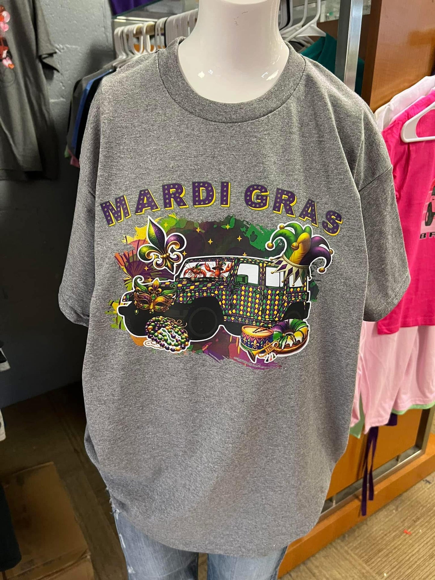 New unisex Mardi Gras