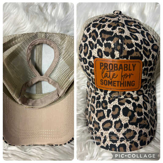 New distressed leopard probably late for something