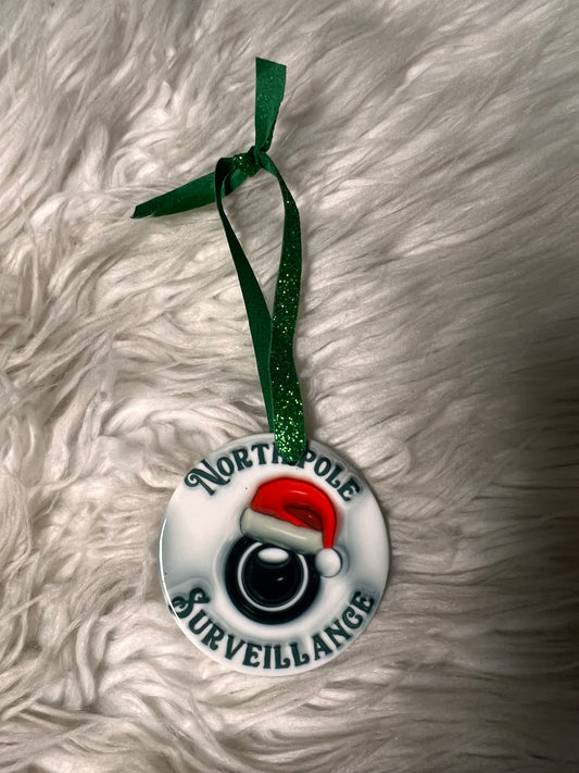 Ceramic Christmas ornament