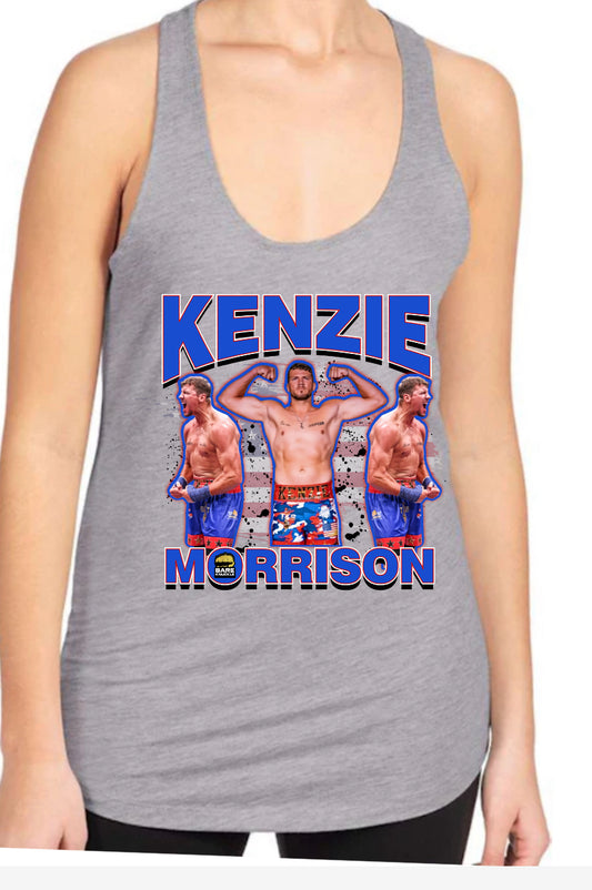 Kenzie Morrison Ladies next level brand Razorback tank
