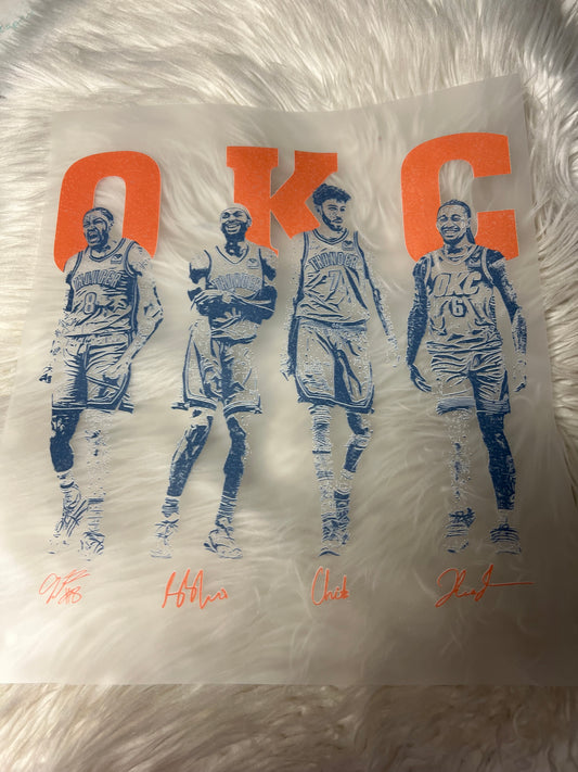 New DTF basketball