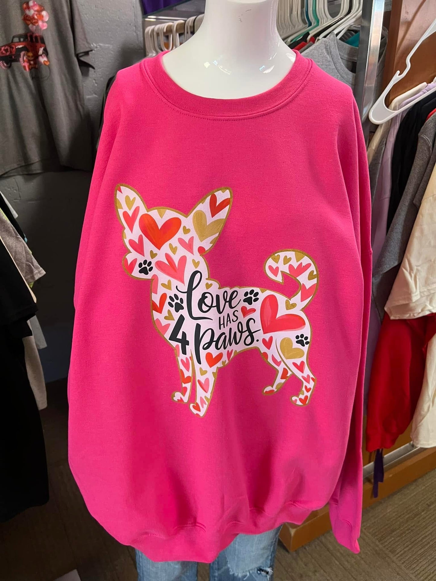New unisex pink Chihuahua ￼