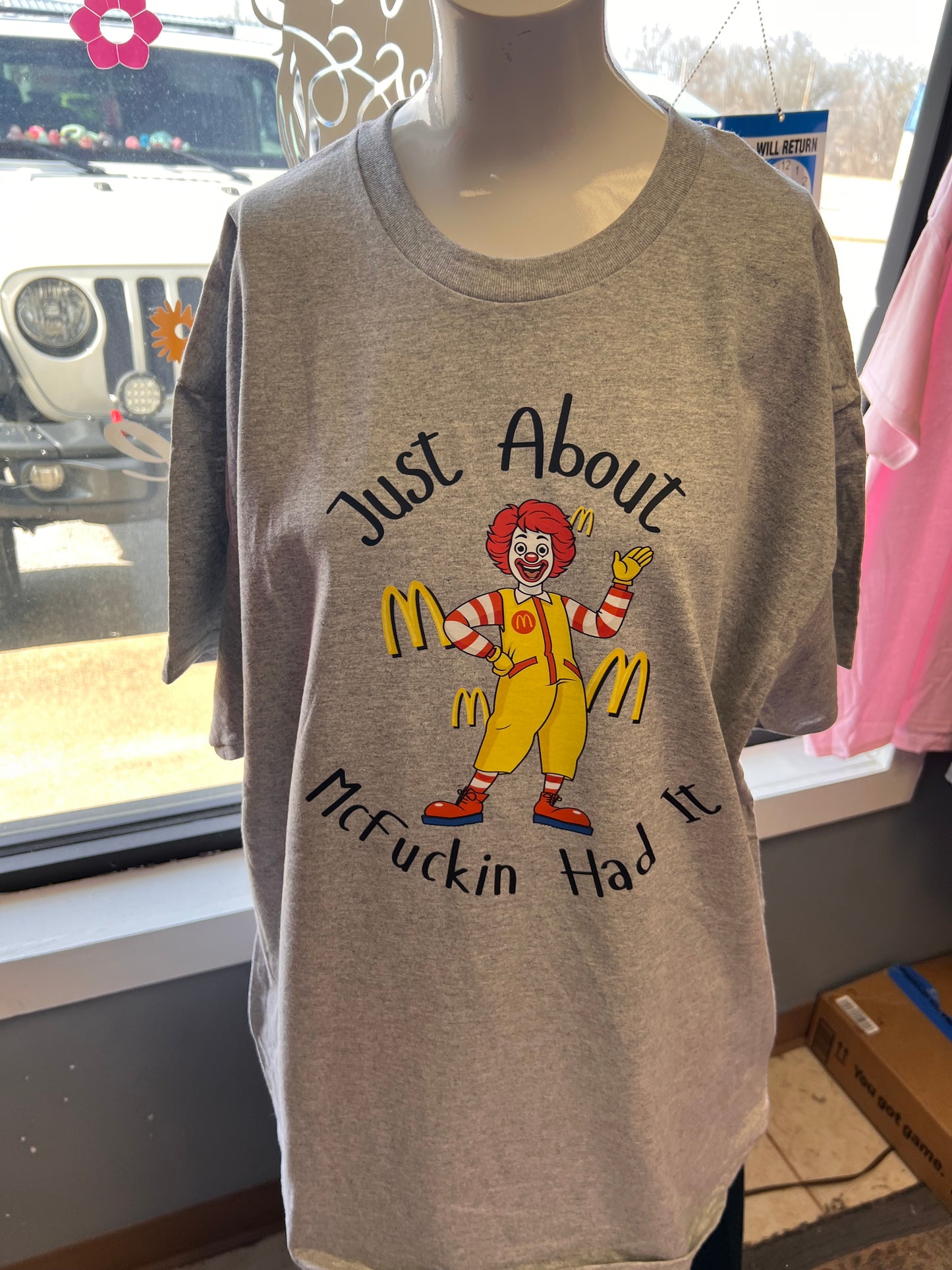 New unisex it’s about had it ￼