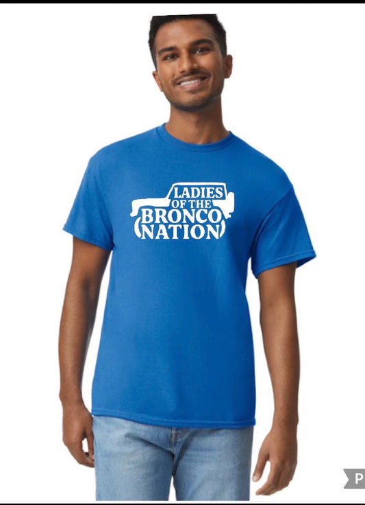 New unisex ladies of the b nation blue