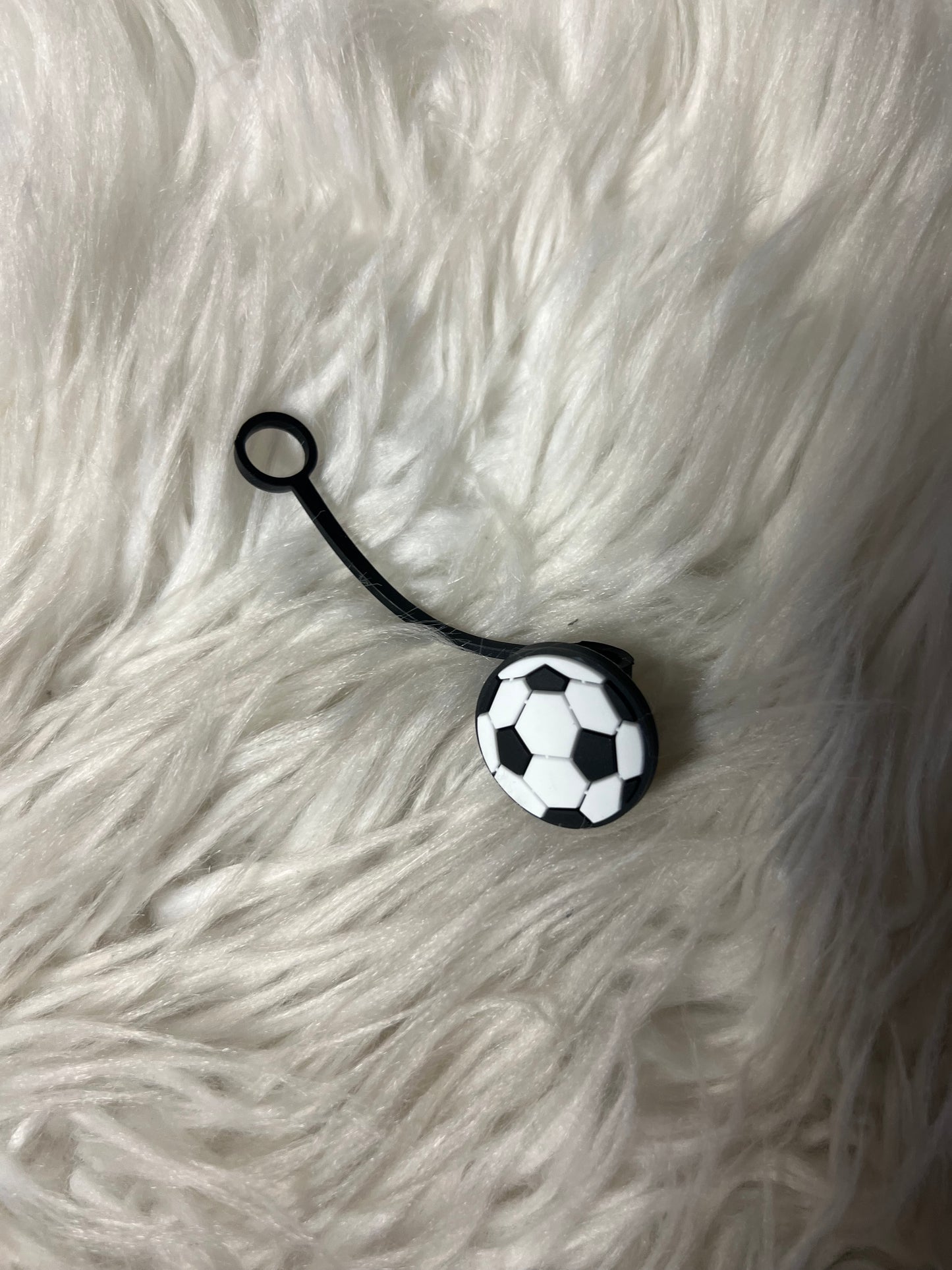 soccer Straw topper