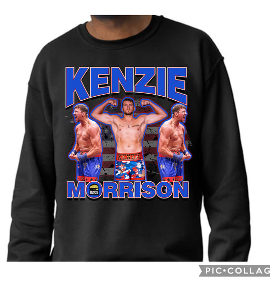 Kenzie Morrison unisex adult, crewneck sweatshirt, Gilden