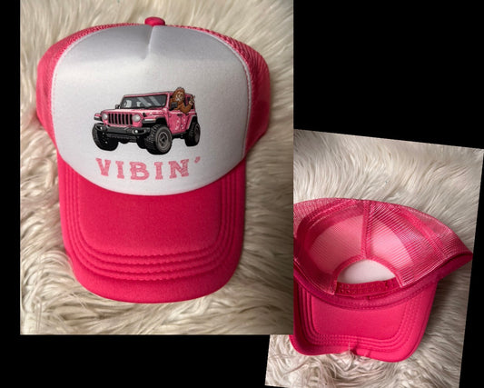 New hat pink Sasquatch