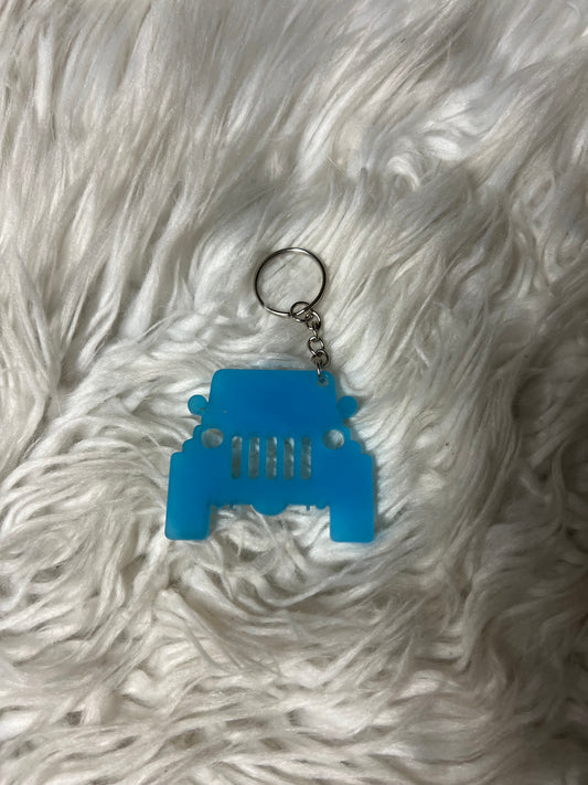 New acrylic keychain  off-road vehicle