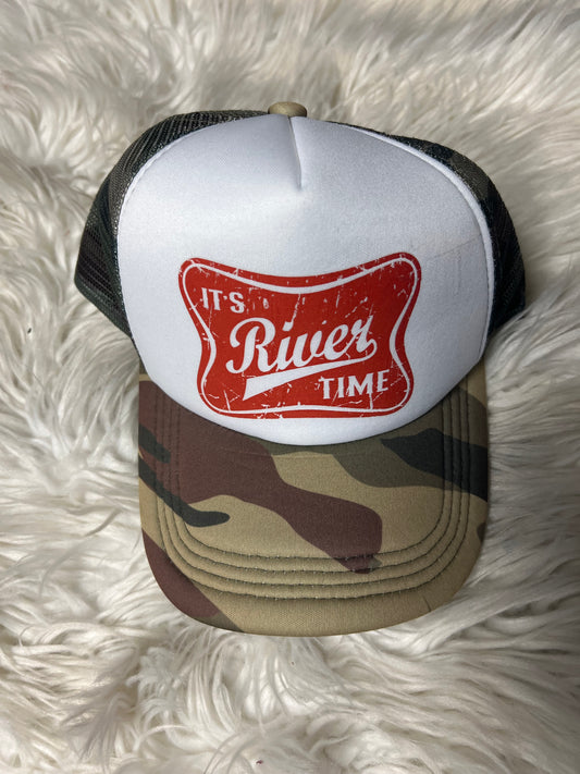 New hat it’s a river time ￼