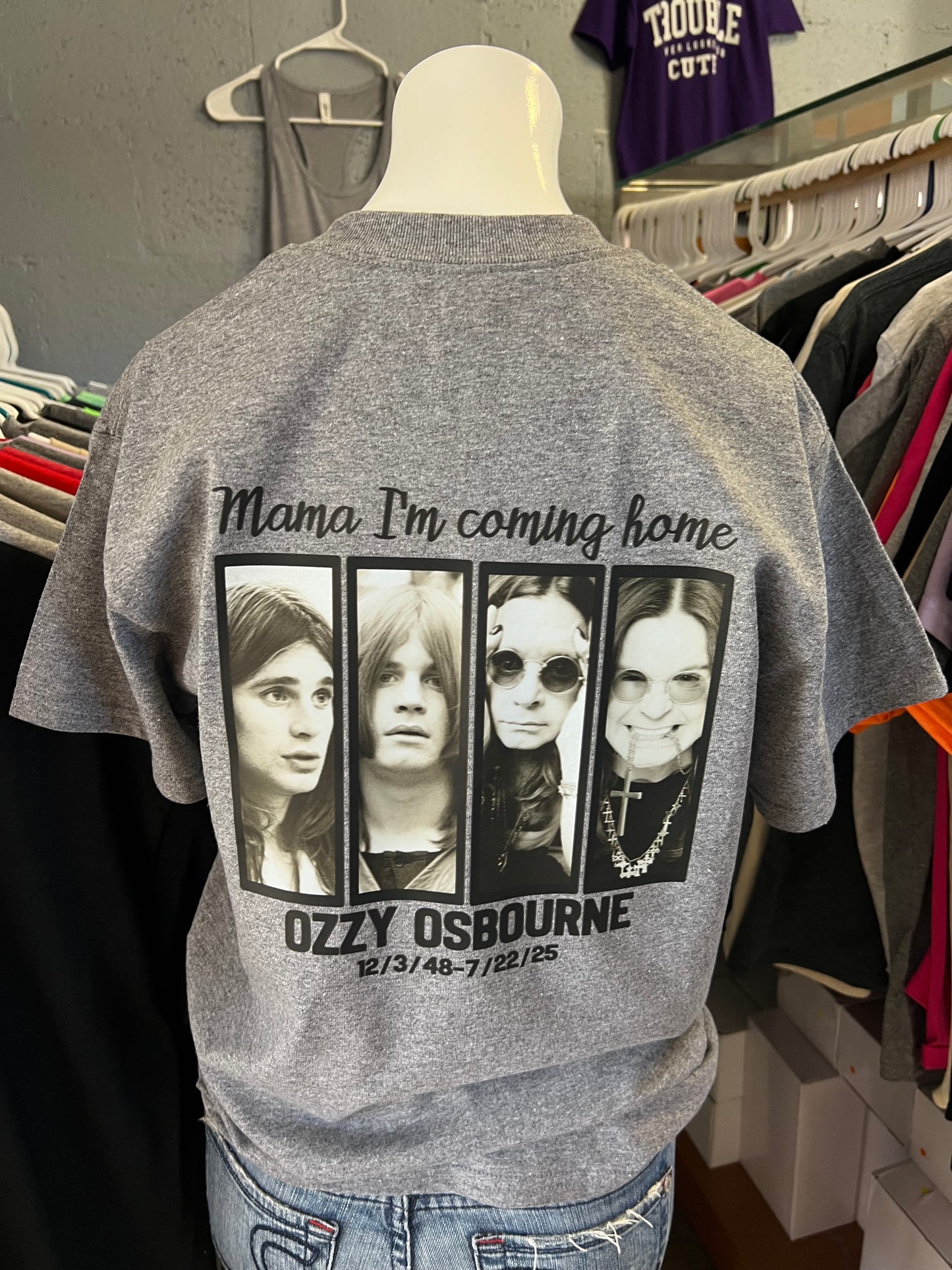 New  unisex T-shirt Ozzy