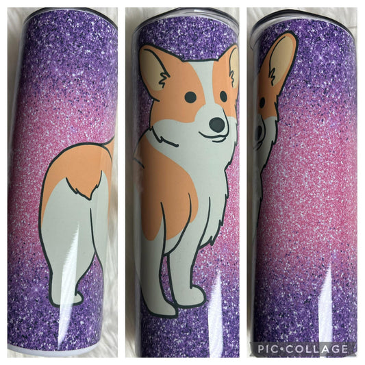 20 ounce Tumblr corgi