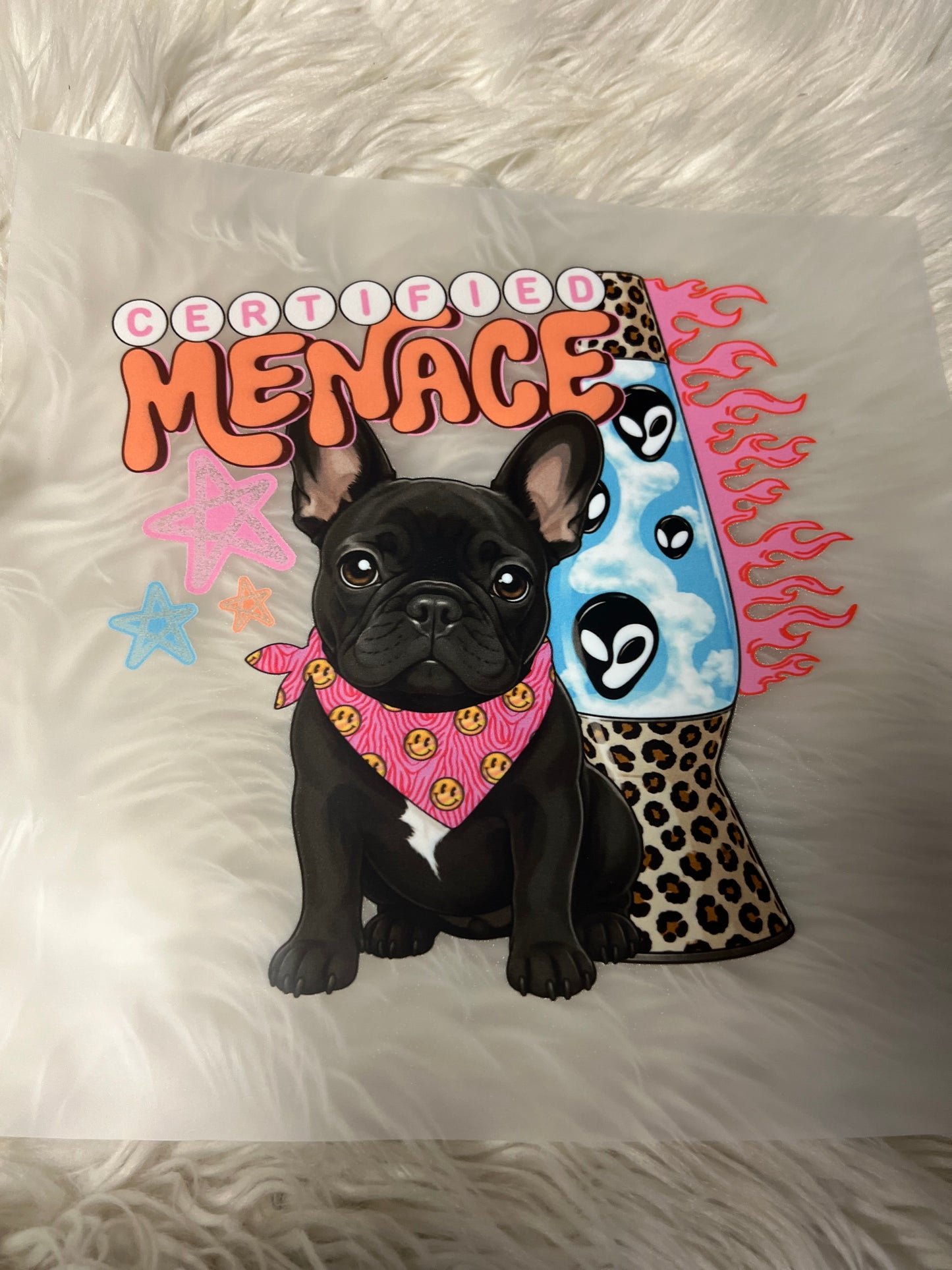 New DTF French bulldog ￼