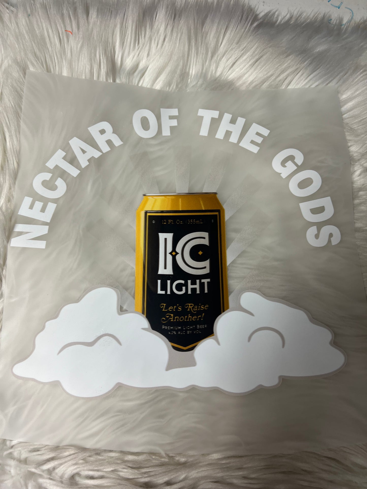 New DTF nectar of the gods beer