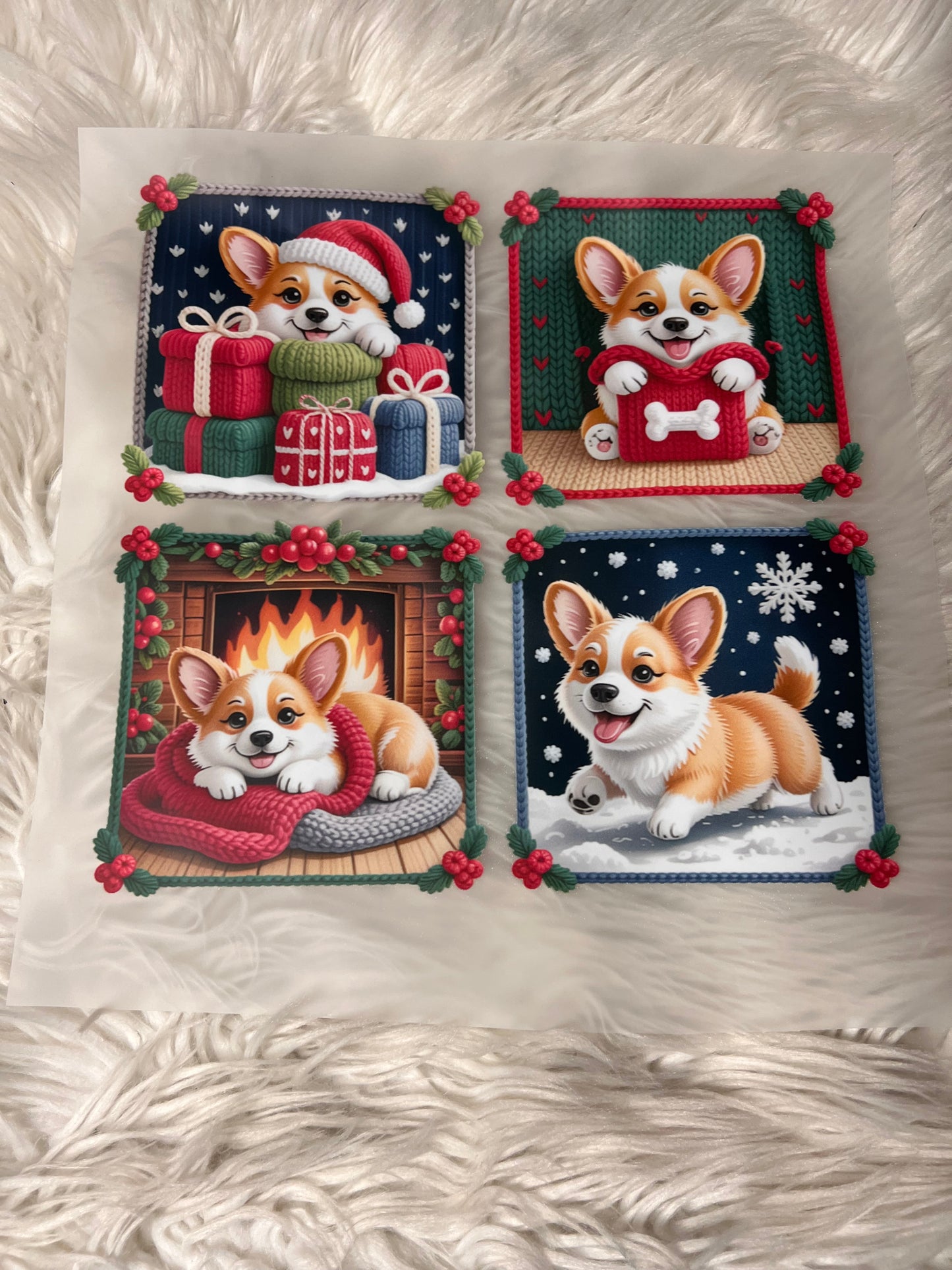 New DTF corgi